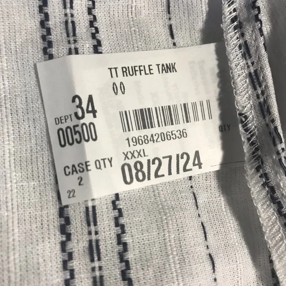 Plus size Ruffle Tank - Picture 3 of 11